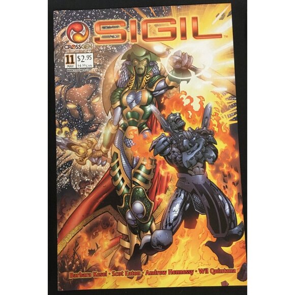 Crossgen Comics Mixed Lot of 10- Sigil, Crux and More Circa 2000-2008 - Picture 9 of 12